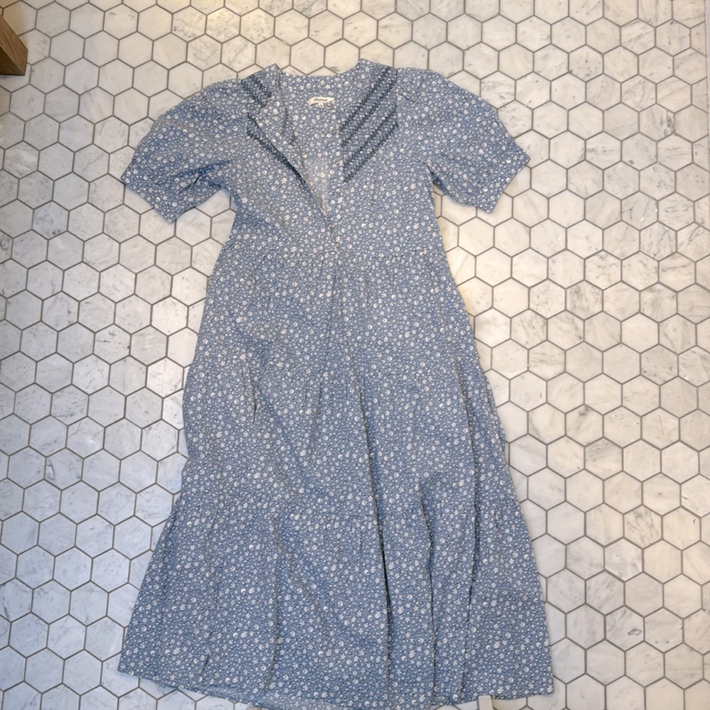 Madewell darling dress, floral